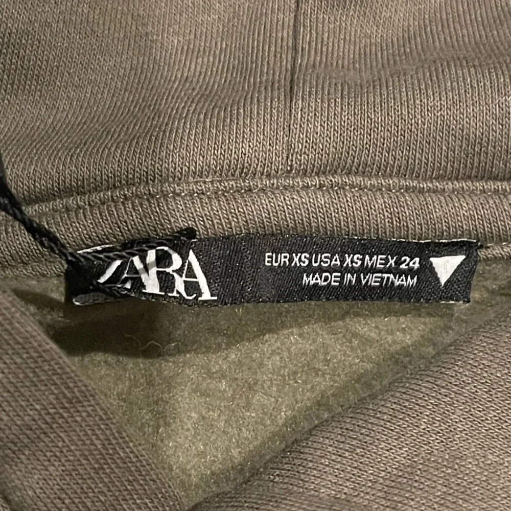 Zara long sleeve sweatsuit set with hoodie Size: XS, S